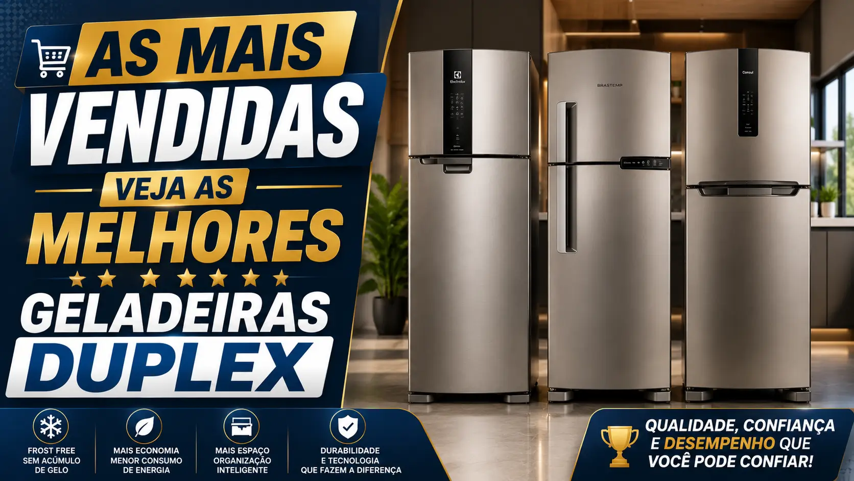 Geladeiras Duplex Mais Vendidas