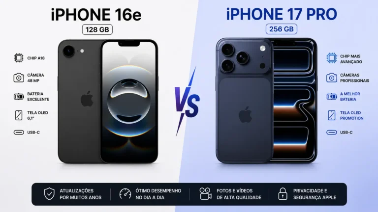 compare iPhone 16e vs iPhone 17