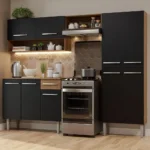 R$10 de desconto em Armário de Cozinha Compacta Rustic