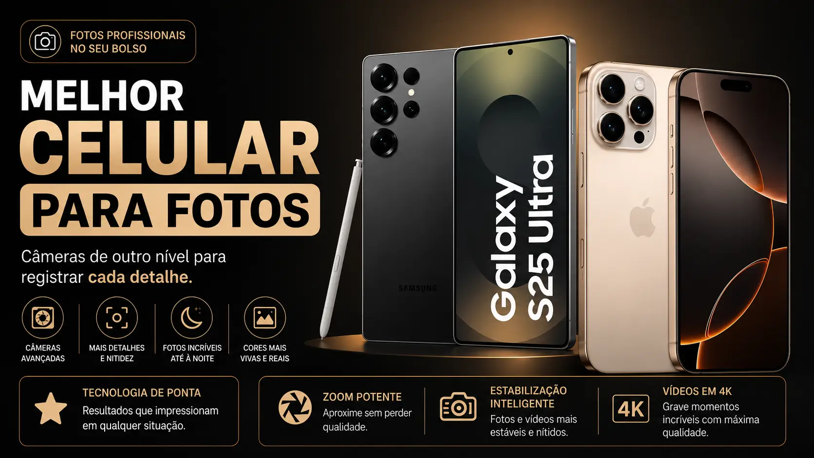 melhor celular para fotos