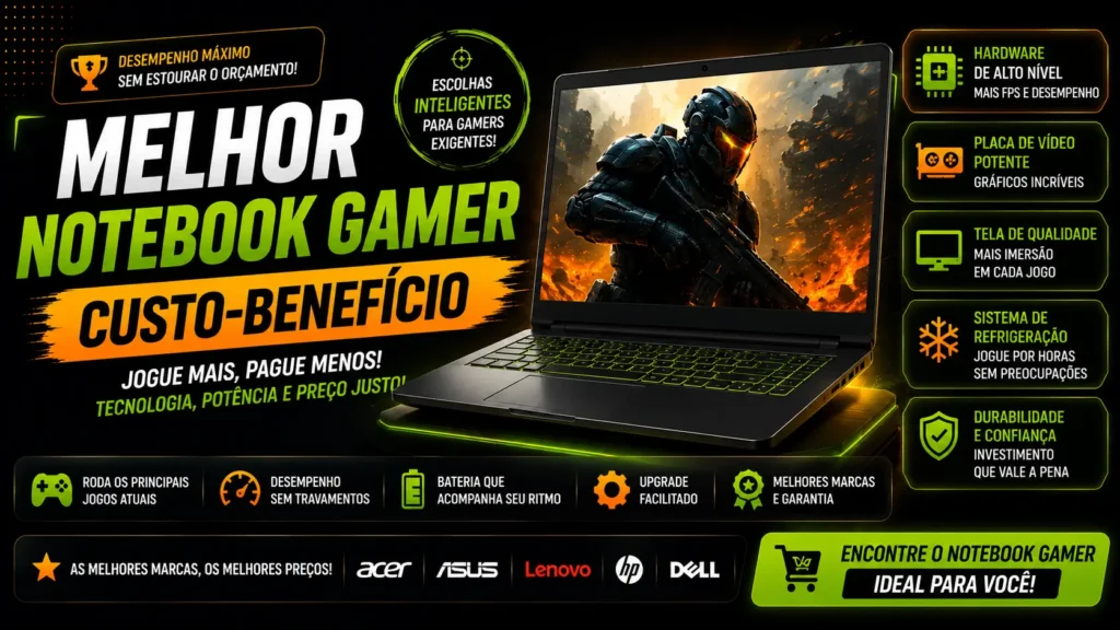 melhor notebook gamer