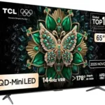 R$80 de desconto na Smart TV 65″ TCL 4K UHD MiniLED