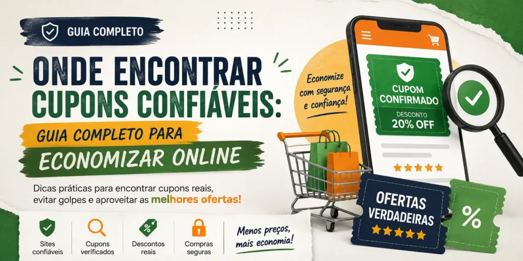 Onde Encontrar Cupons Confiáveis