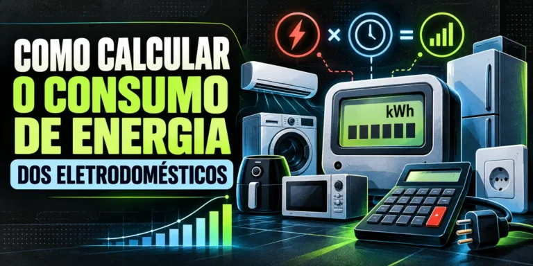 Como calcular o consumo de energia dos eletrodomésticos