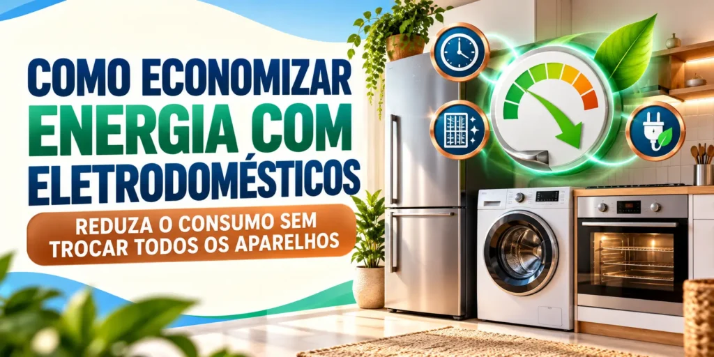 Como economizar energia com eletrodomésticos