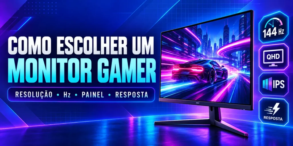 Como escolher um monitor gamer