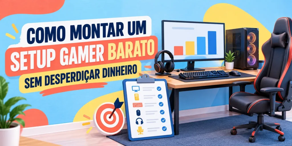 Como montar um setup gamer barato