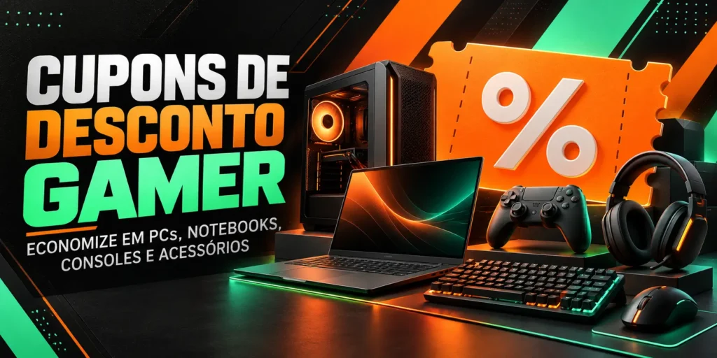 Cupons de desconto gamer
