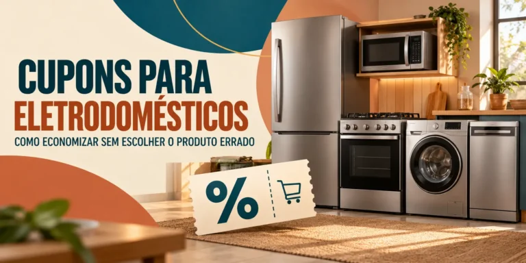 Cupons para eletrodomésticos