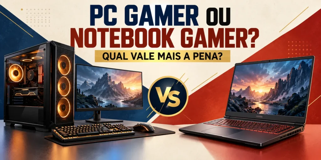 PC gamer ou notebook gamer
