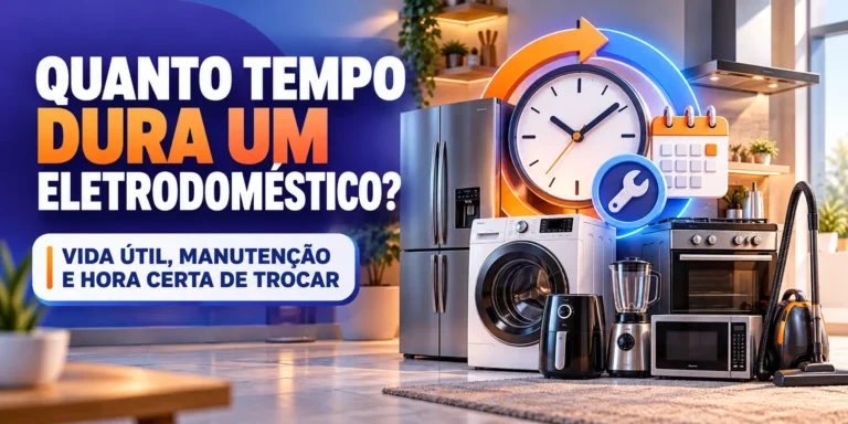 Quanto tempo dura um eletrodoméstico