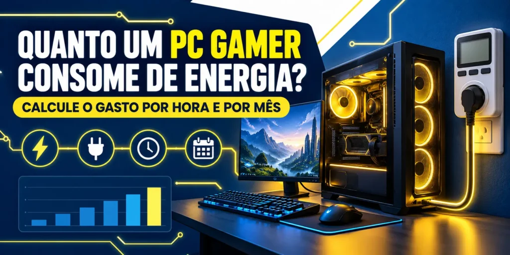 Quanto um PC gamer consome de energia