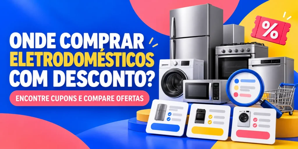 eletrodomésticos com desconto
