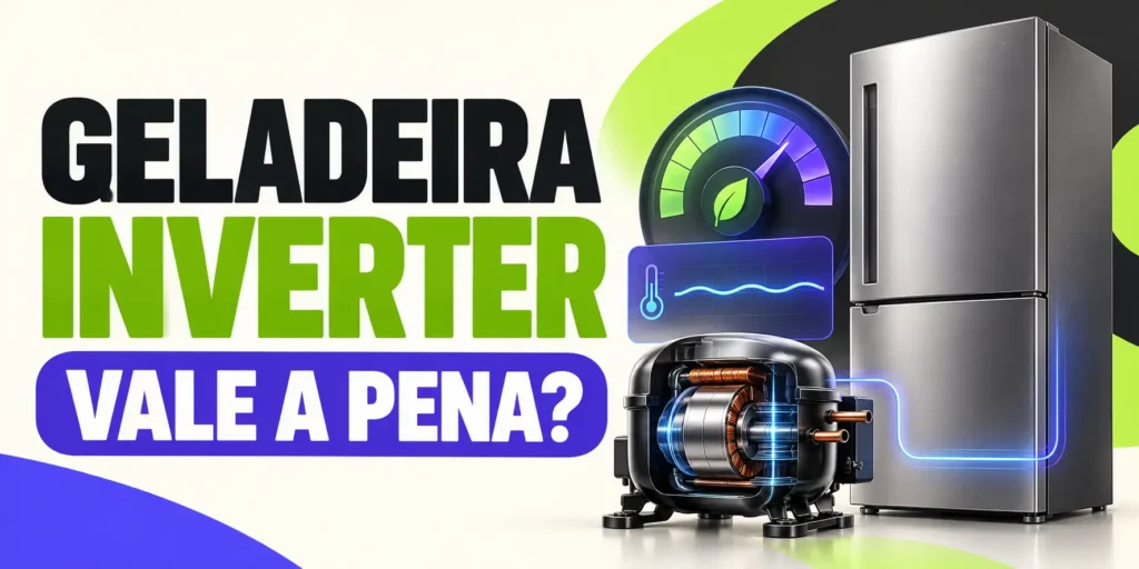 Geladeira inverter vale a pena para economizar energia