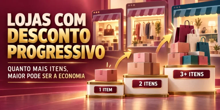promoções com desconto progressivo