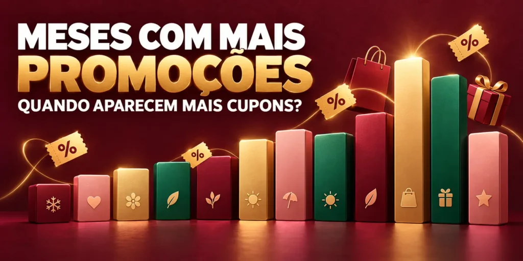promoções e cupons de desconto