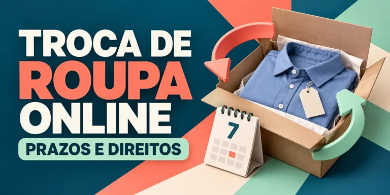 troca de roupa comprada online