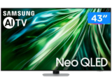 R$300 de desconto Smart TV 43” 4K UHD Neo QLED Samsung com o cupom Magazine Luiza